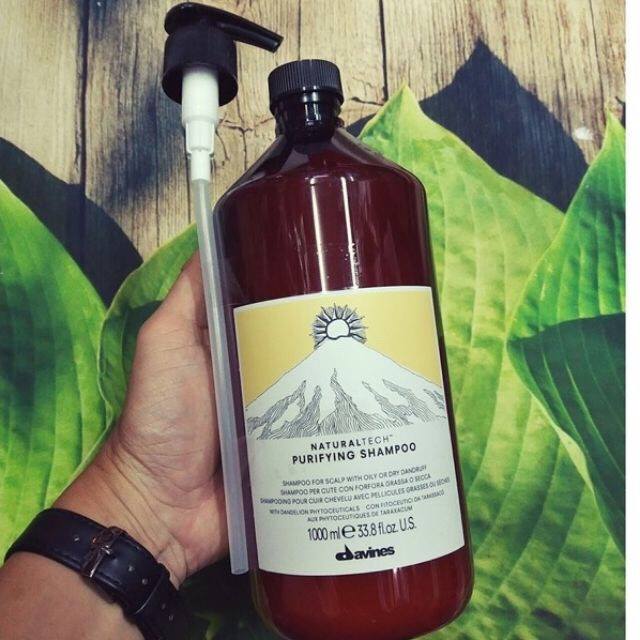 Dầu gội  ngăn gàu Davines Purifying Shampoo 1000ml