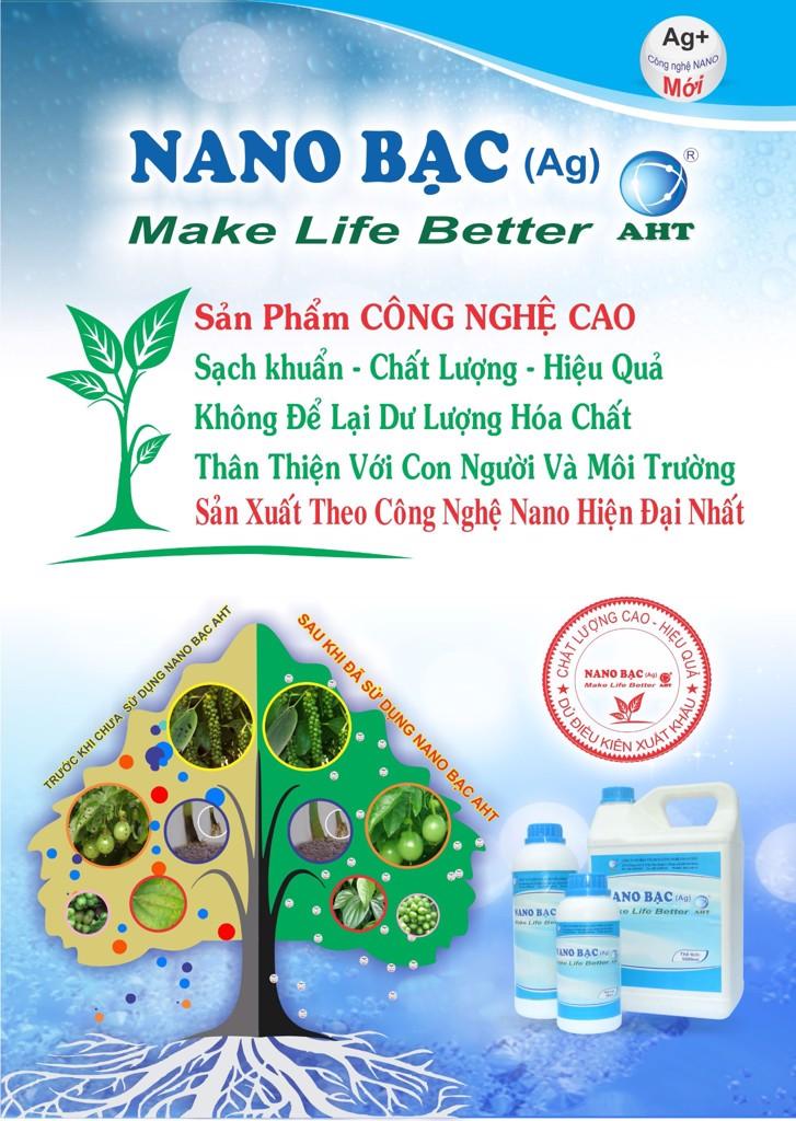 Dung Dịch Nano Bạc AHT Cho Phong Lan - Chai 100ml