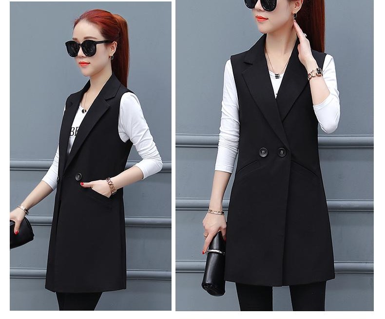 [HCM]ÁO KHOÁC NỮ VEST TÚI XÉO
