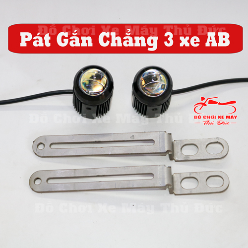 Pát Gắn Đèn Trợ Sáng Mini Wave, AB, SH, Vario, Raider...