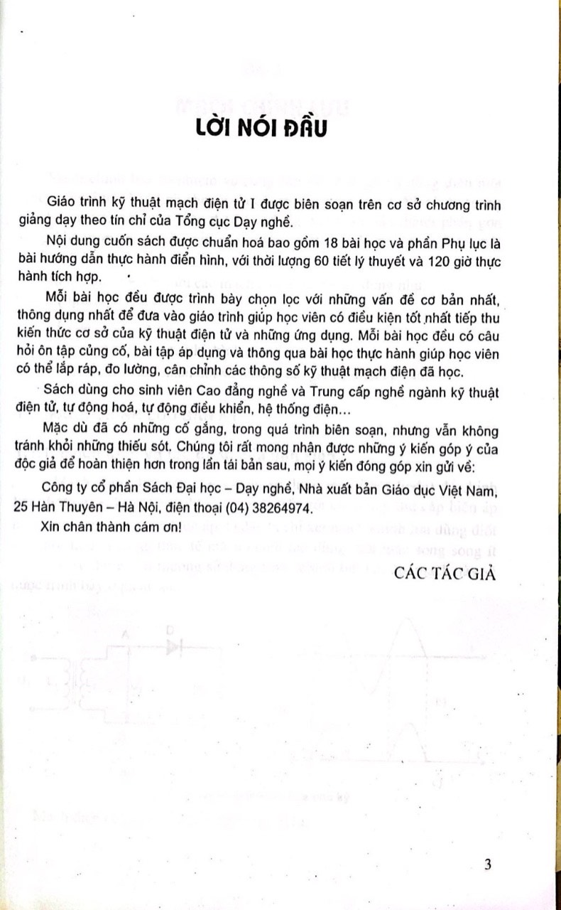 Kỹ Thuật Mạch ĐIện Tử I