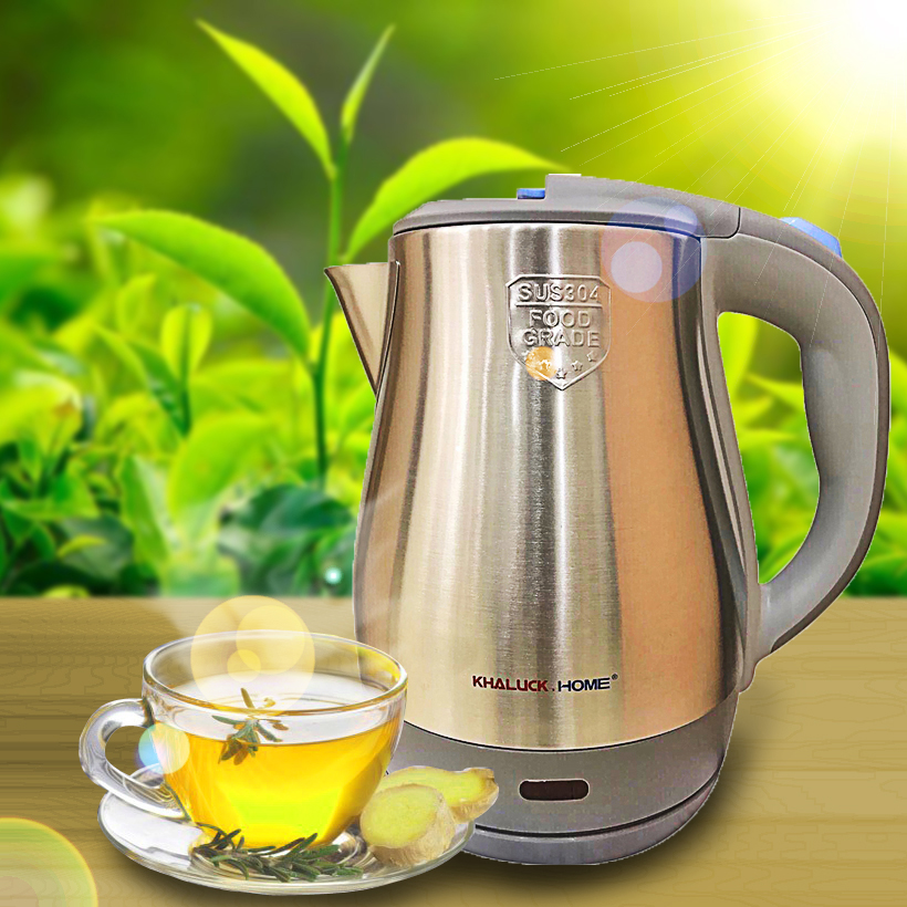 ẤM SIÊU TỐC INOX 304 2L KHALUCK KL-6808