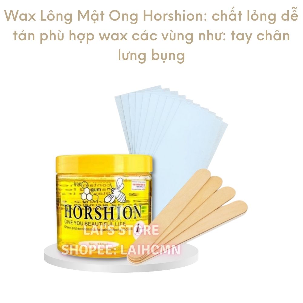 Gel wax Horshion tặng que gỗ
