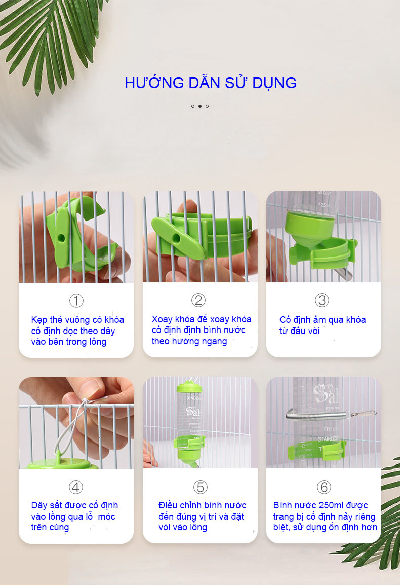 [HCM]Bình nước hamster