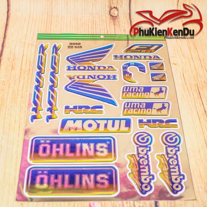 [HCM]TEM CROM CHỮ NỔI CHO XE WINNER [TẶNG KÈM 1 TEM STICK]