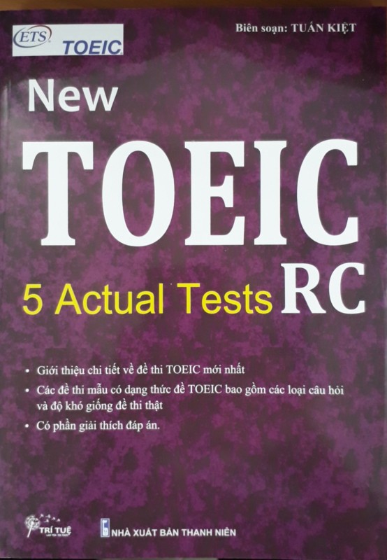 Sách - New TOEIC RC - 5 Actual Tests