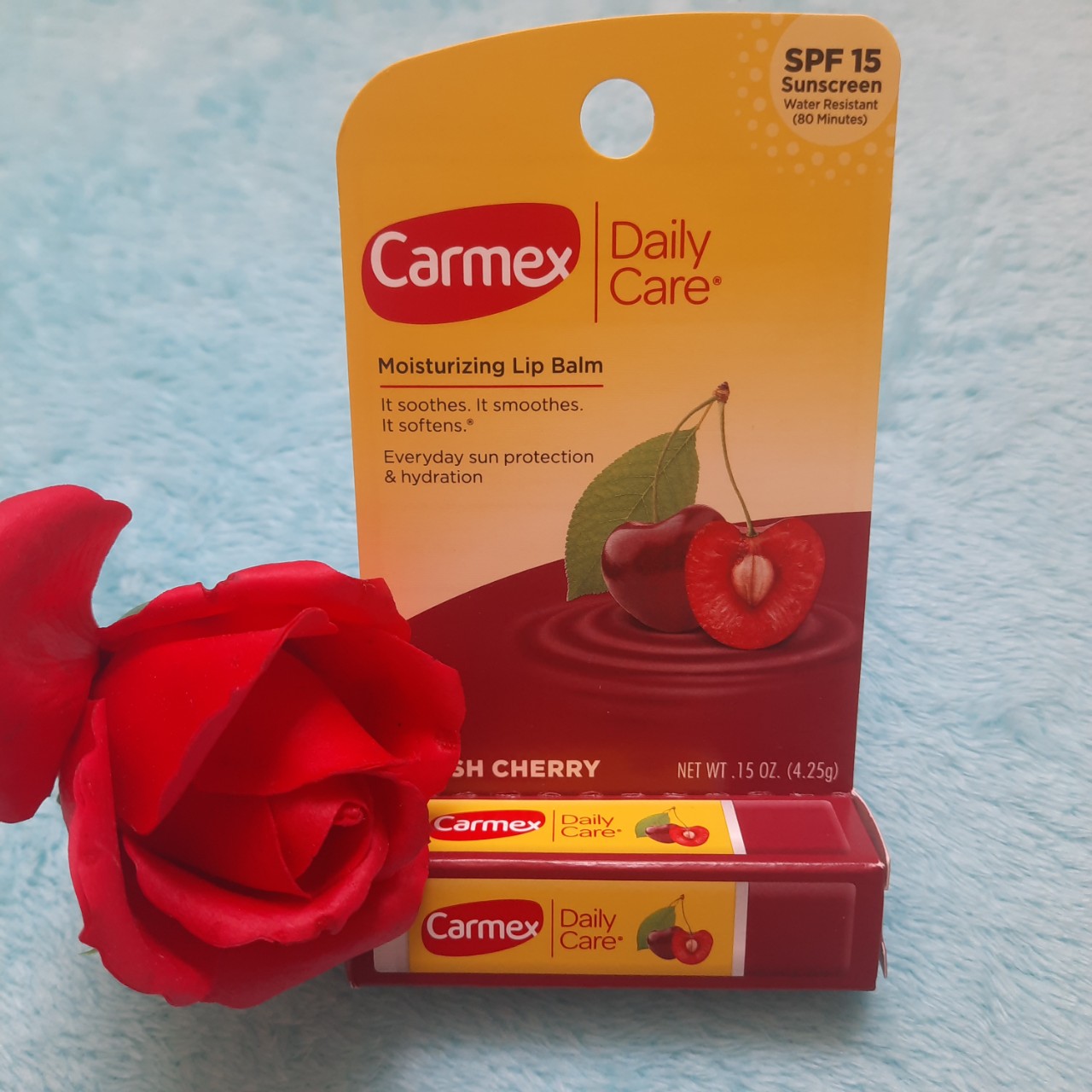 Son Dưỡng Môi Carmex Daily Care FRESH CHERRY ( Mỹ)