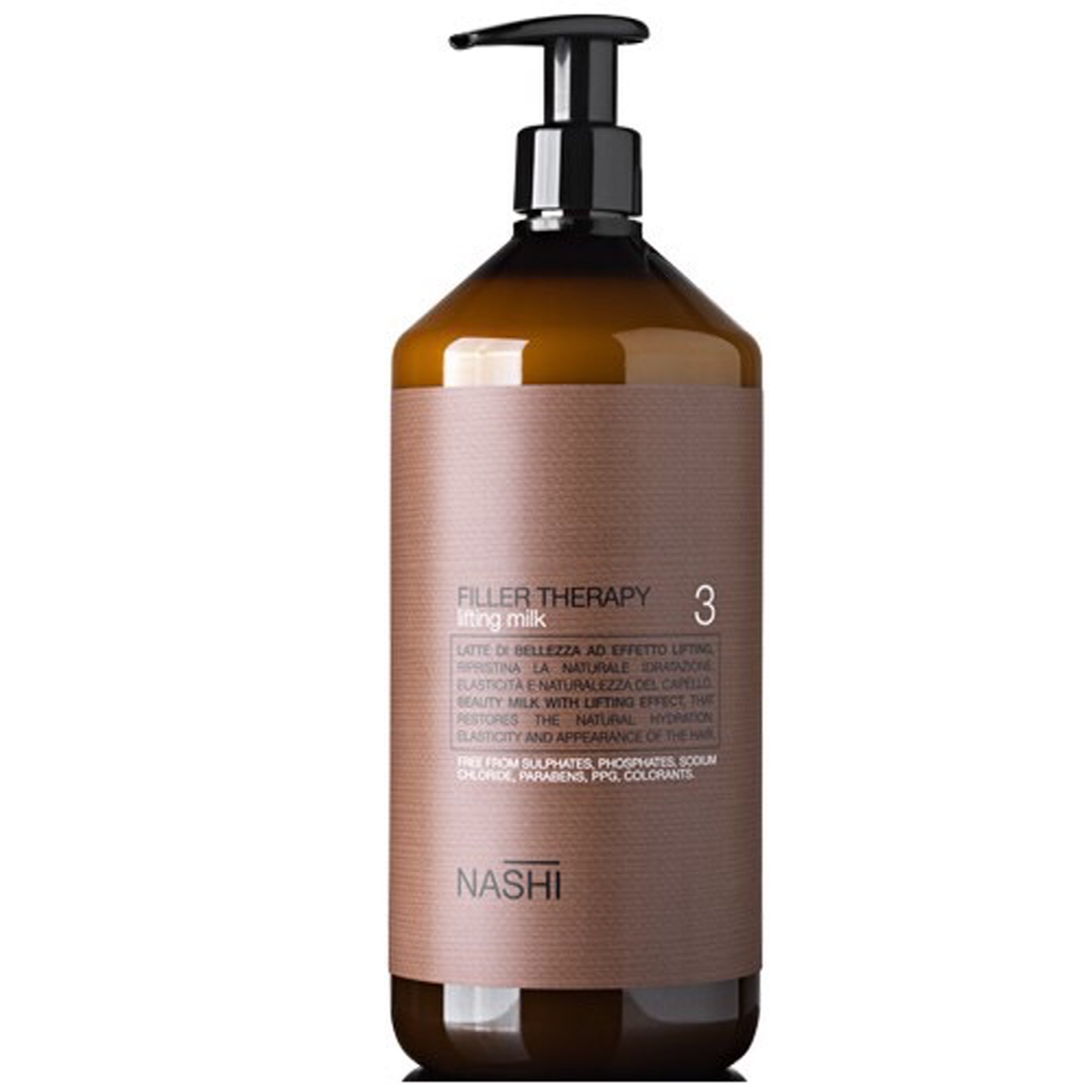 Dầu hấp sữa dưỡng phục hồi tóc Nashi Filler Therapy Lifting Milk 1000ml