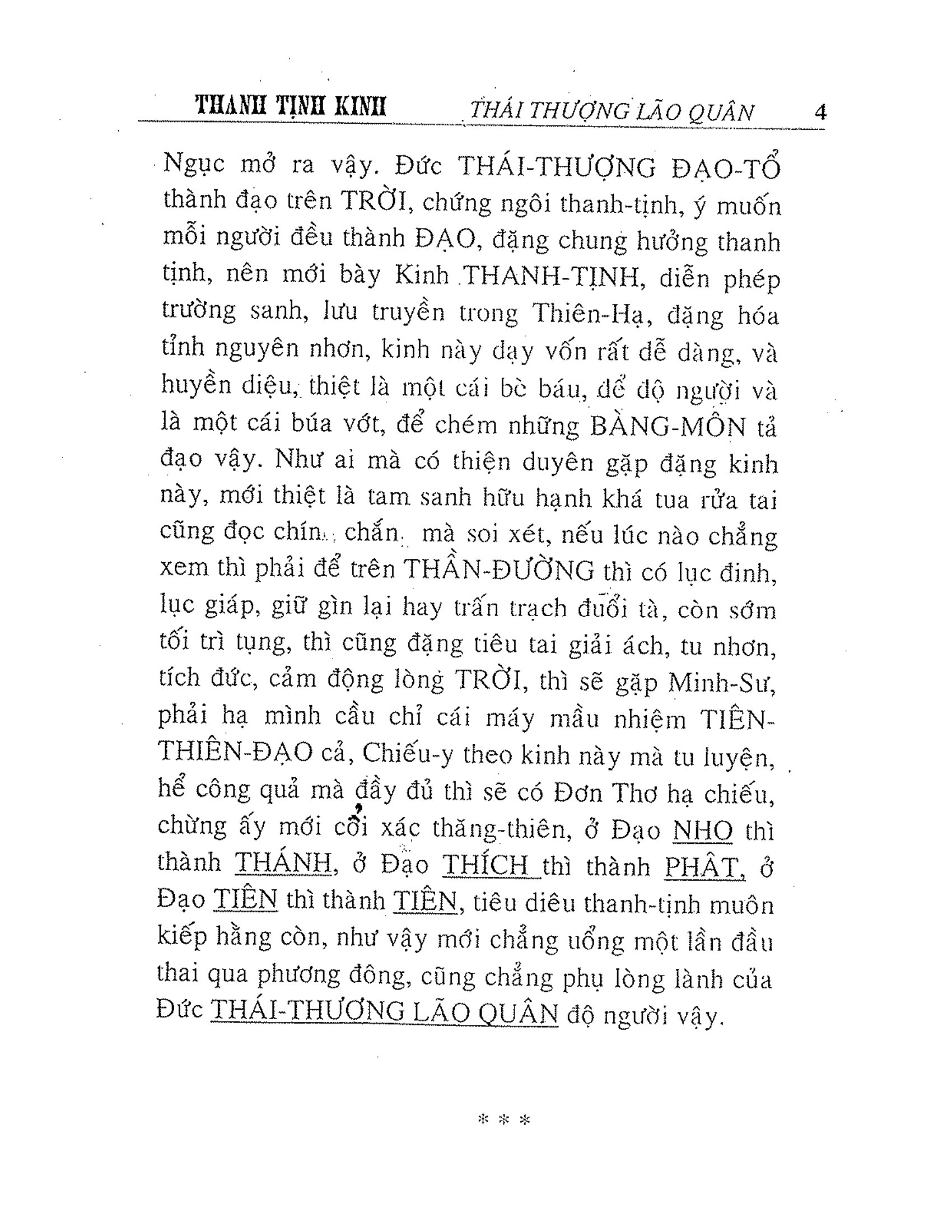 Sách Thái Thượng Thanh Tịnh Kinh