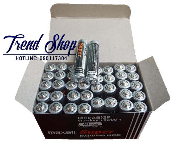 Pin 3A Maxell Hộp 40 Viên