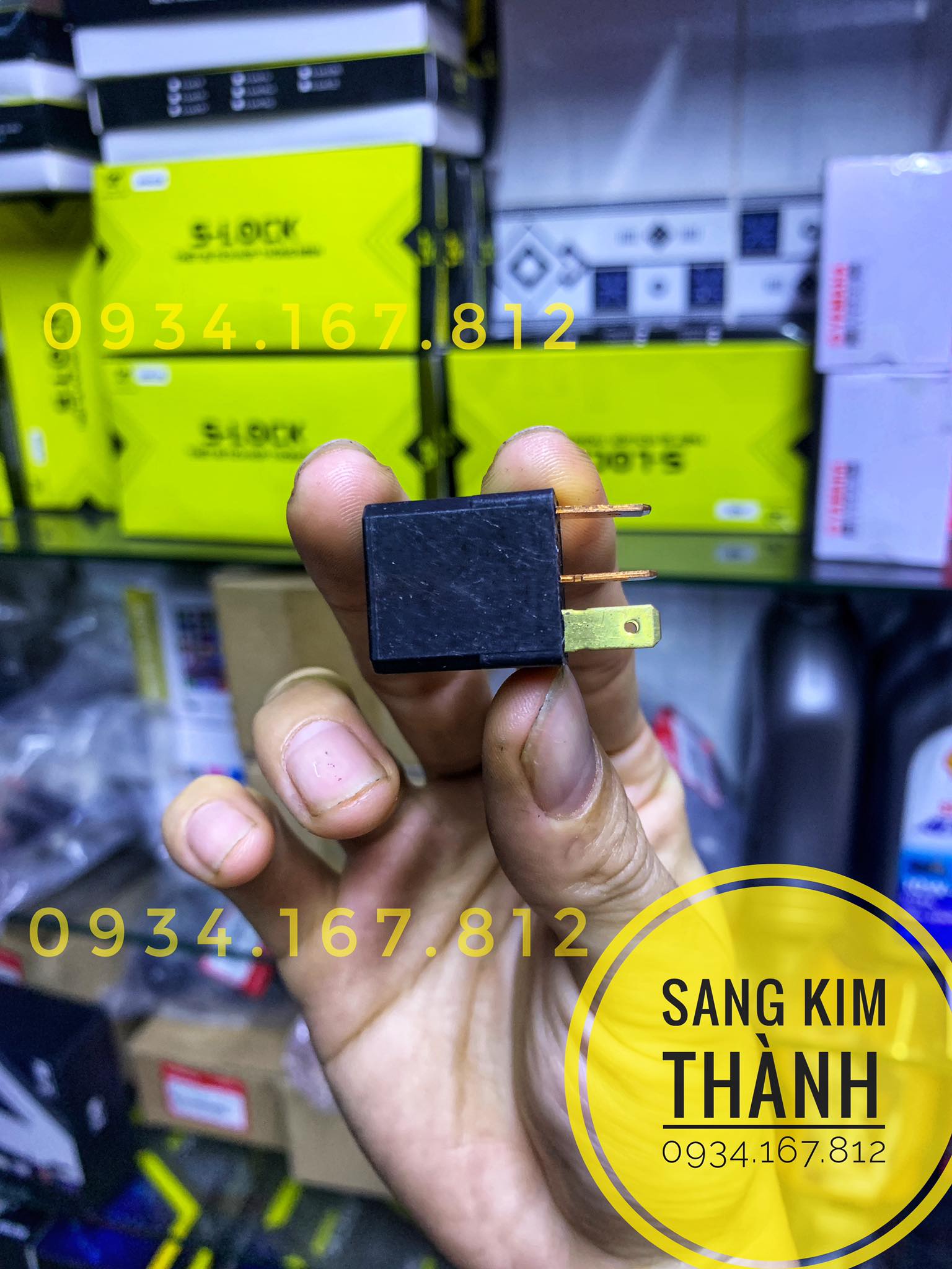 Relay Nais 12V DC 4 Chân Made In Thailan