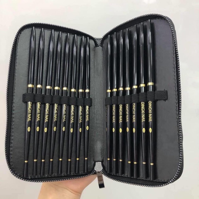 Set cọ Nhật Dingxi 15c Phụ kiện Nail