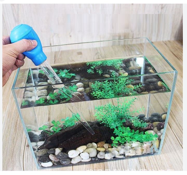 Cây bóp hút cặn hồ cá mini