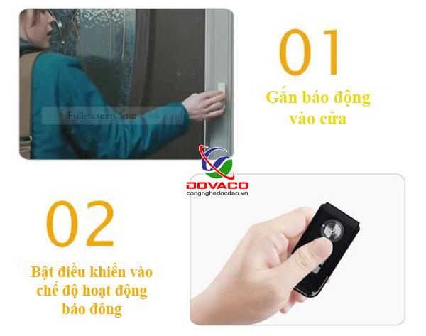 Báo động cửa mở ĐKTX KS-SF03R