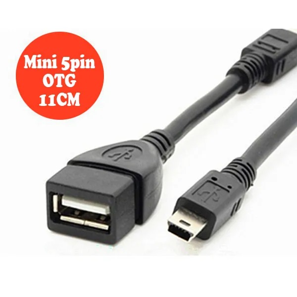[HCM]COMBO 2 CÁP OTG CỔNG VUÔNG ĐẦU HÌNH THANG - CỔNG MINI USB
