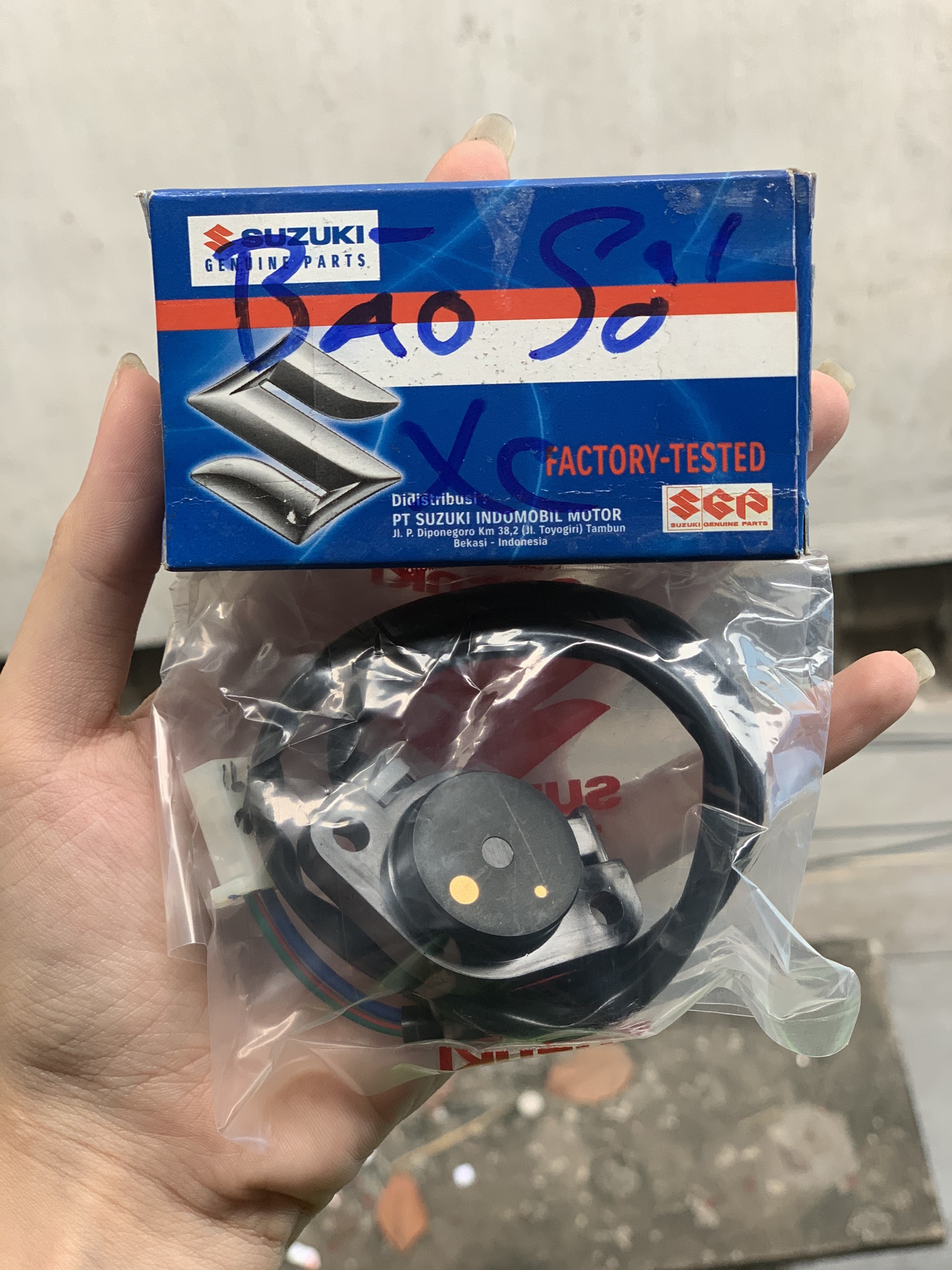 [HCM]Báo Số Raider Xăng Cơ - Chính Hãng Suzuki