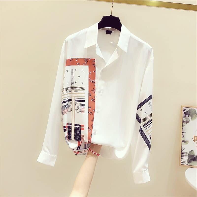 ( ẢNH THẬT 100%) ÁO SOMI NỮ FORM RỘNG MẪU MỚI THỜI TRANG JULYSHOP94 B100