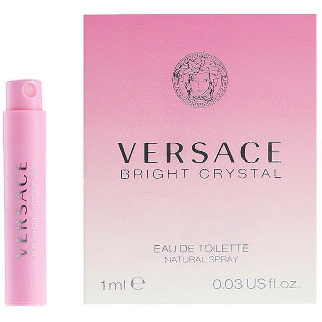 Vial Nước Hoa Veersace Bright Crystal EDT