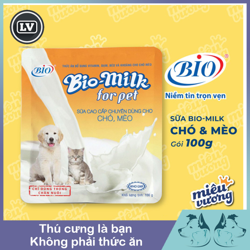 Gói sữa bột cao cấp Bio-milk 100g Phụ kiện Long Vũ