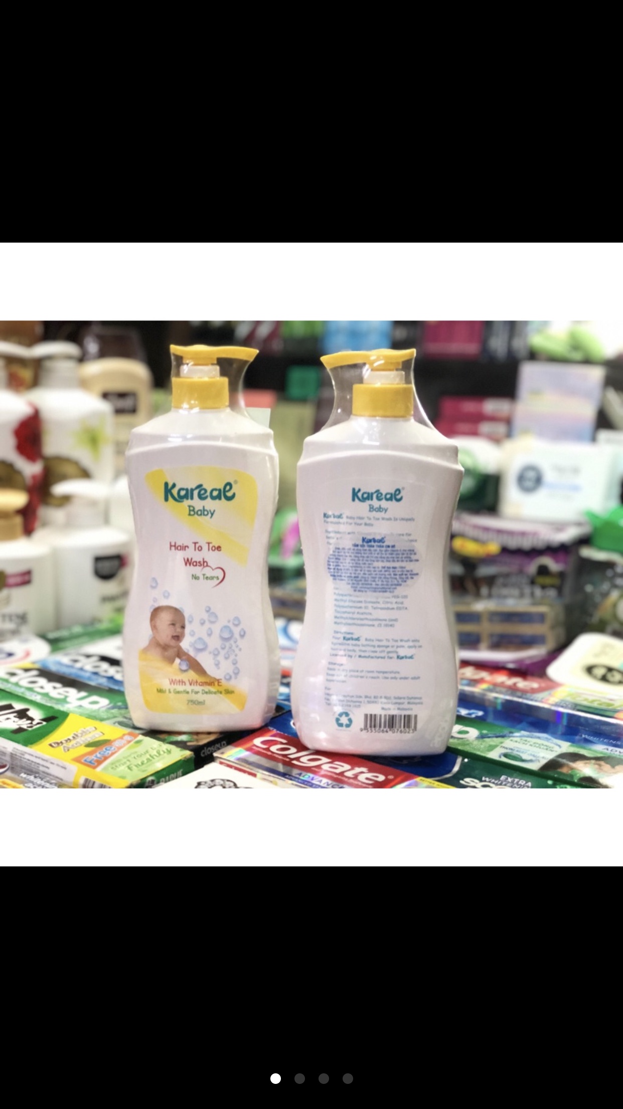 SỮA TẮM EM BÉ KAREAL