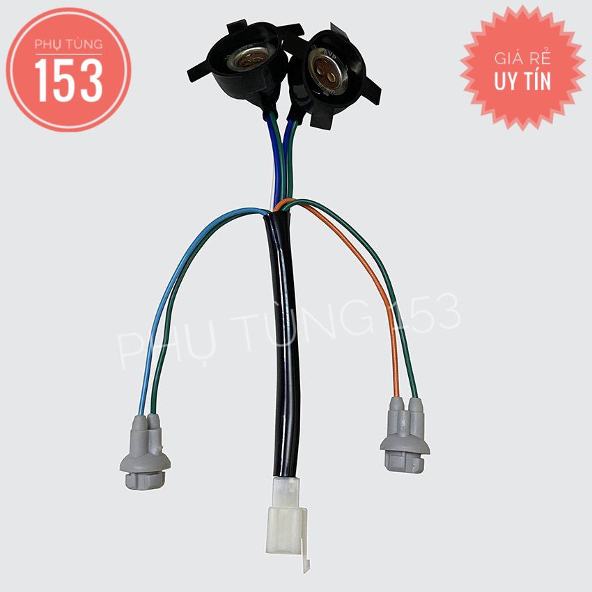 Đuôi bóng đèn trước xe Wave Alpha 2 Đèn - PHỤ TÙNG 153