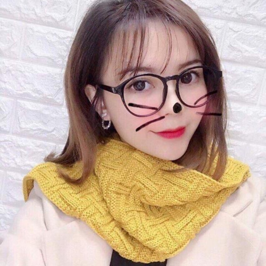 Khăn Len Nữ, Khăn Len Ống Quàng Cổ Giữ Ấm ( Quấn được 2 vòng giúp giữ ấm cả tai)