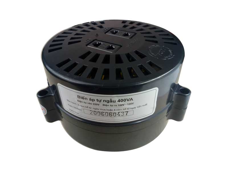 Biến áp đổi nguồn Lioa 400va( điện vào 220v- ra 100v-120v) ( công suất 320W)