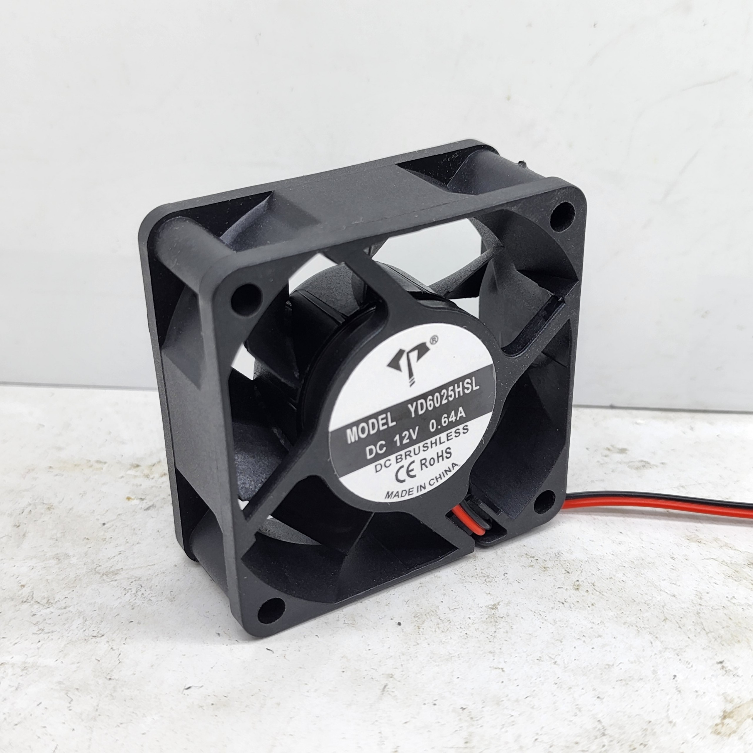 Quạt tản nhiệt 6x6x2.5 0.64a