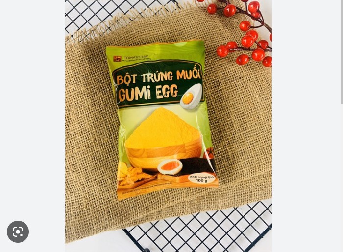 Bột trứng muối lắc Gumi Egg 100g