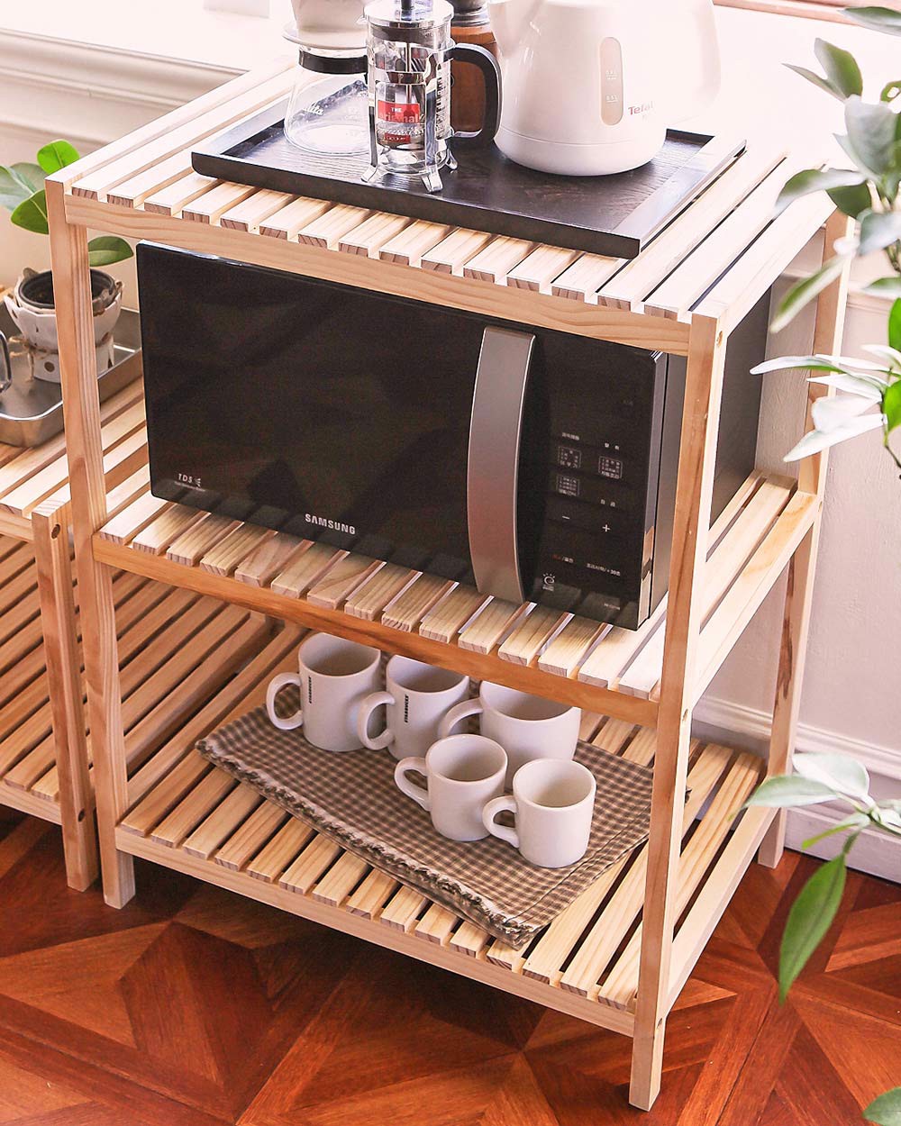 Kệ Để Lò Vi Sóng Hasan 3 Tầng Đa Năng