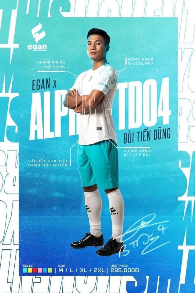 Áo đá bóng cao cấp Egan Alpha- TD04