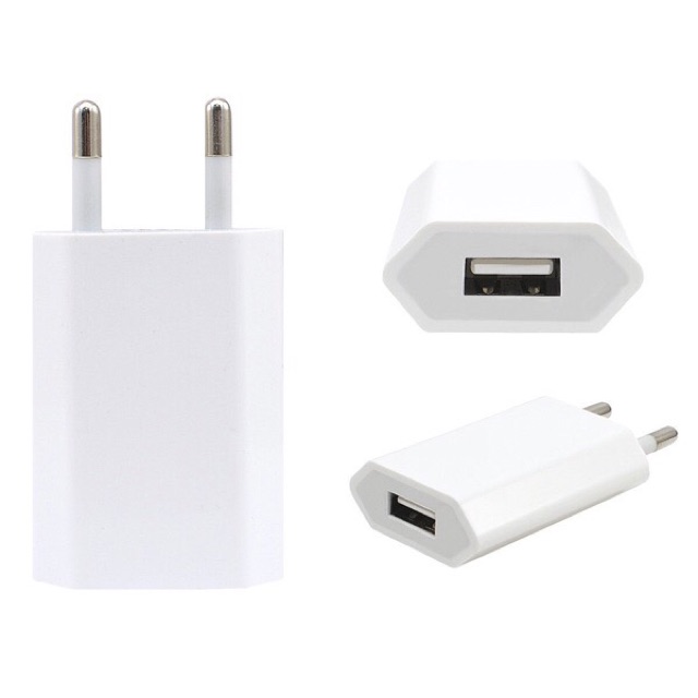 Củ sạc/ cóc sạc dẹp cho iPhone/ iPad zin phụ kiện