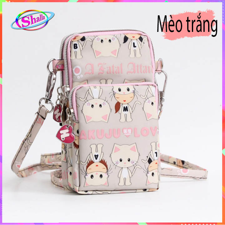 Túi đeo chéo đeo vai nữ mini taogbao đựng điện thoại đa năng cao cấp Shalla {flashsale}