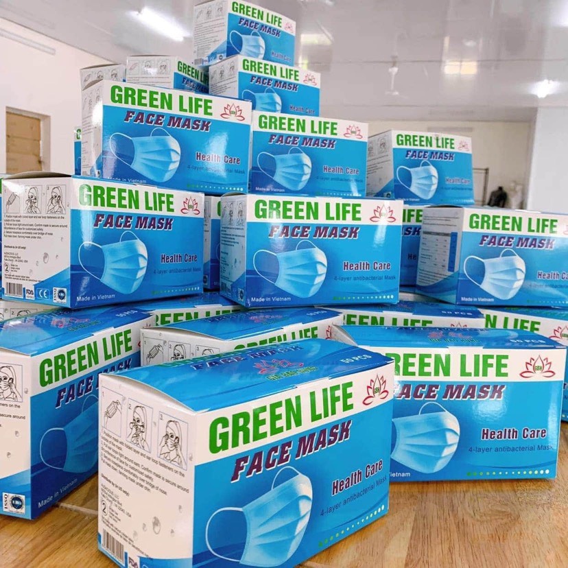 [HCM][MUA 1 HỘP TẶNG 1 PHẦN QUÀ-HÀNG CÓ SẴN ] Khau Trang Y Tế 4 Lop Hop 50 Giá Rẻ Khẩu Trang Y Tế 4 Lớp Hộp 50 Cái Kháng Khuẩn Ngăn Ngừa Virus Khói Bụi Đạt Tiêu Chuẩn ISO Và Kiểm Định Bộ Y Tế Bảo Vệ Gia Đình Khỏi Mùa Dịch