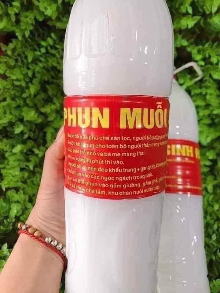 Thuốc phun muỗi sinh học của bệnh viện