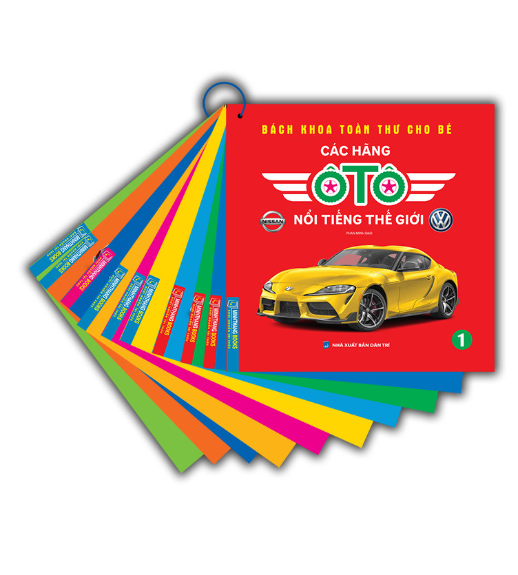 Bách khoa toàn thư cho bé - Các hãng ô tô nổi tiếng thế giới (bìa mềm)
