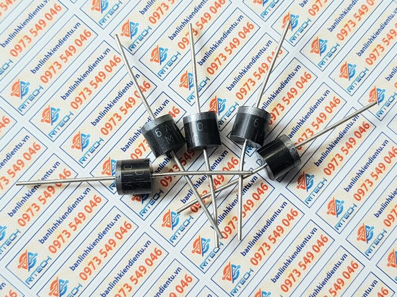 Diode chỉnh lưu 6a10 6a 1000v