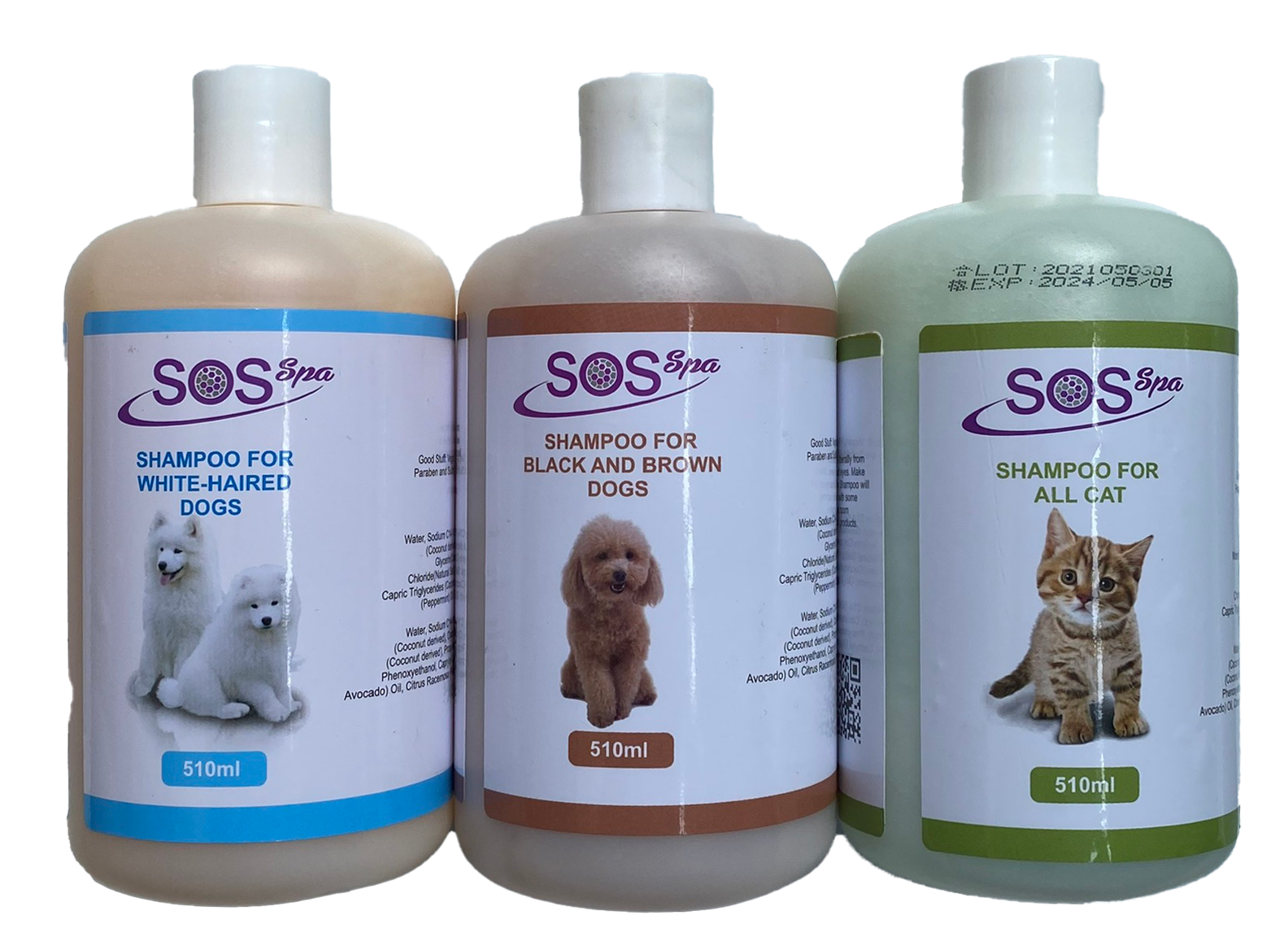 Sữa tắm SOS SPA sữa tắm cho chó mèo