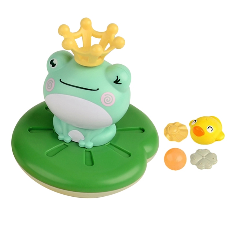 Baby Bath Toys Frog Bath Toy Bathtub Toy Frog Bathtub Shower Games Toys Fun Pool Toys Best Gift for Baby Kids