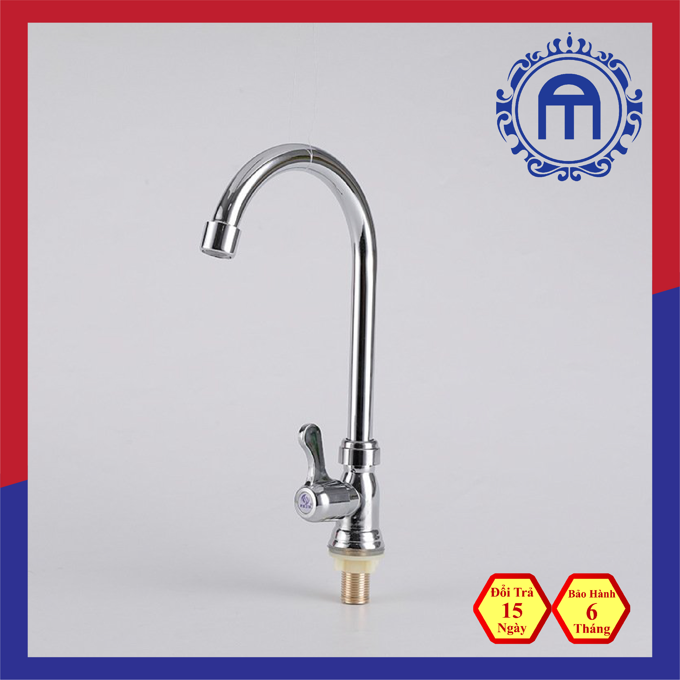 Vòi rửa bát vòi nước bồn rửa chén tăng áp TAAN VR02