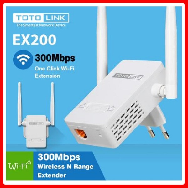Bảng giá COMBO 5 Bộ mở rộng Wifi TotoLink EX200 chuẩn tốc độ 300Mbps  - BH24 tháng Phong Vũ