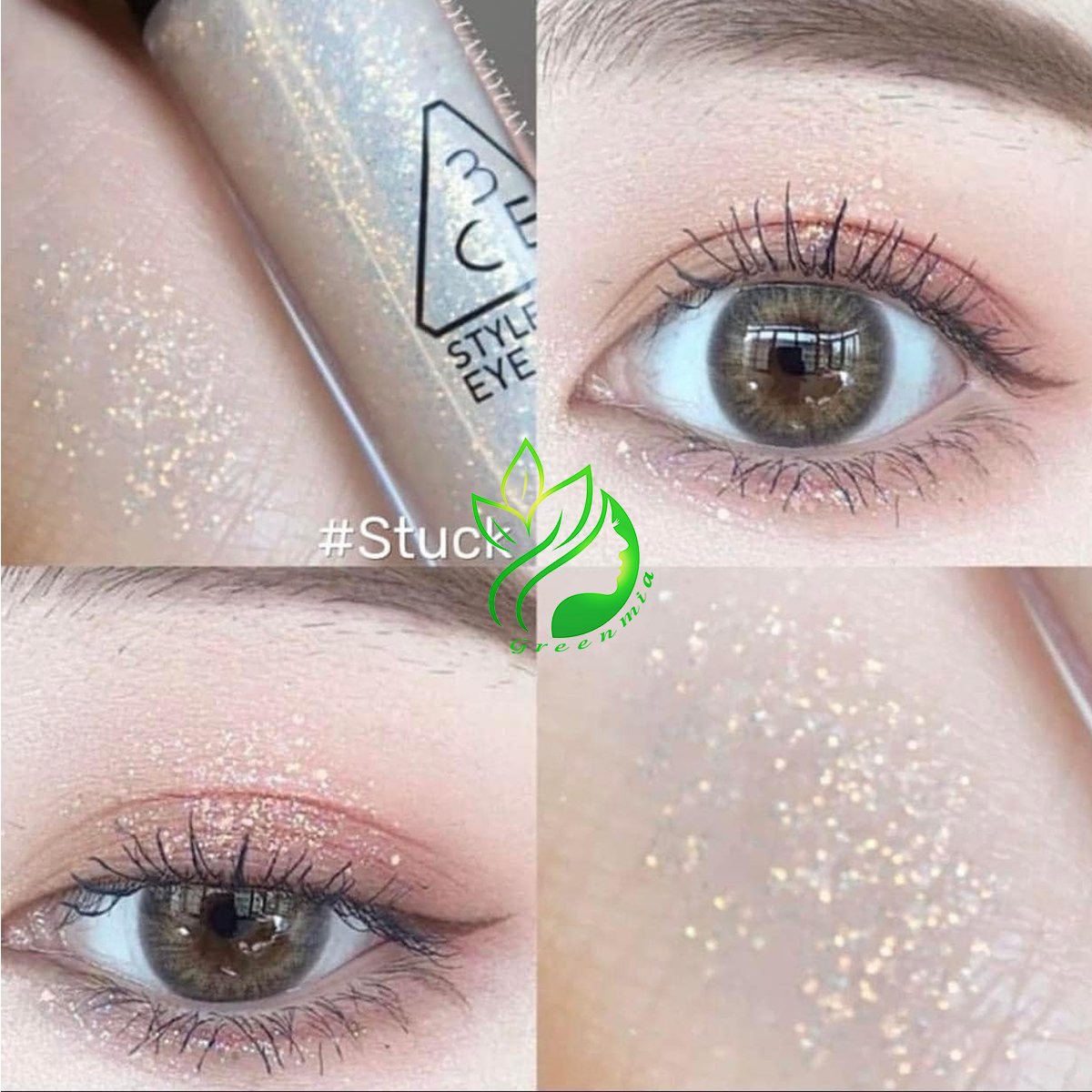Nhũ Mắt 3CE Eye Switch Bắt Sáng Siêu Óng Ánh Lấp Lánh Stuck Throbbing [CHÍNH HÃNG CHECK HIDDEN TAG]