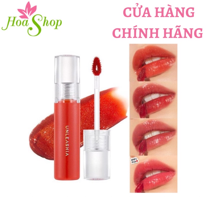 Son tint lì lấp lánh unleashia nonsticky dazzle tint