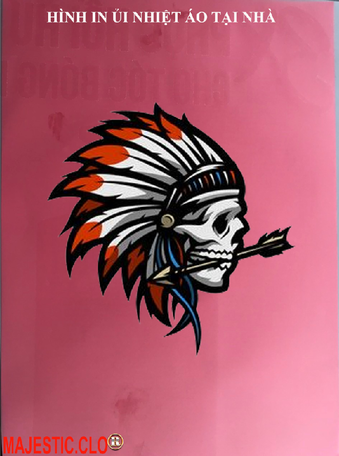 LOGO STICKER OLD SKULL