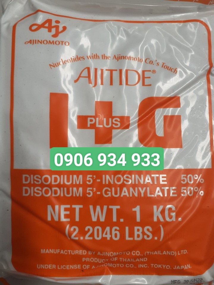 1KG Chất điều vị I+G (Ajinomoto-Nhật)