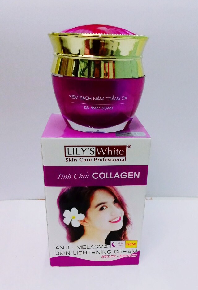 [HCM]Kem dưỡng trắng da Lily’s White (Tinh Chất Collagen)