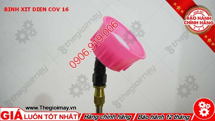 [HCM]Bình xịt điện con ong vàng COV 16D