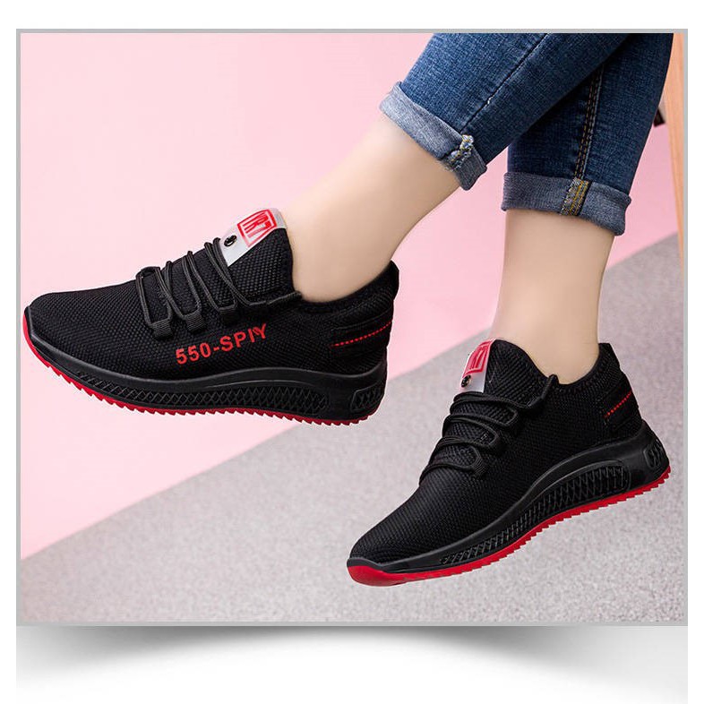 Giày Thể Thao Nữ SNEAKER YR Đi Bộ - mã 550