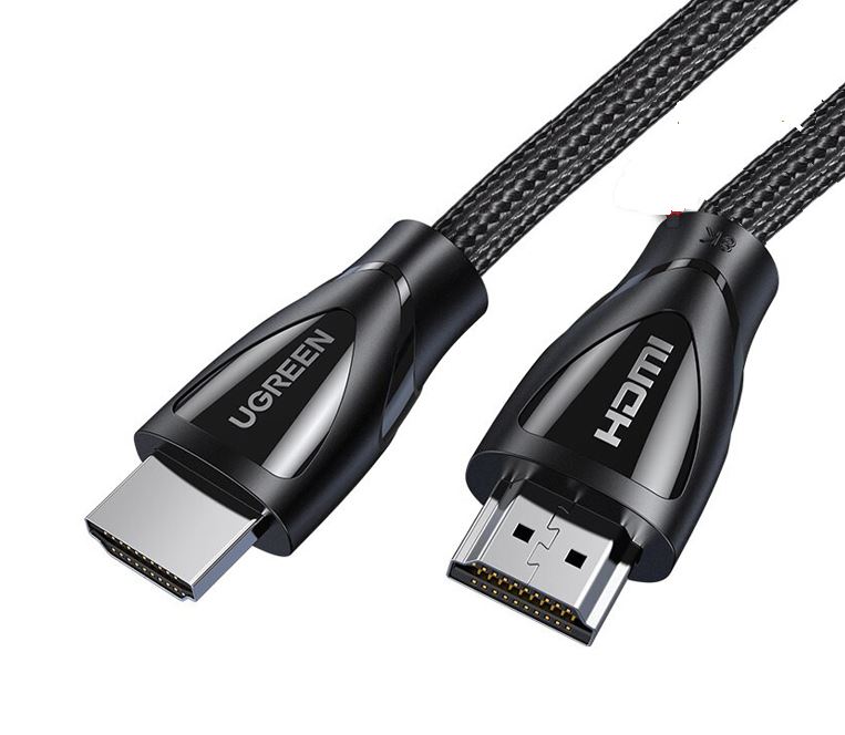 Cáp HDMI 2.1 Ugreen 8K@60Hz ( 1m 80401 , 1.5m 80402 , 2m 80403 ) (Sợi Cotton) Chính Hãng