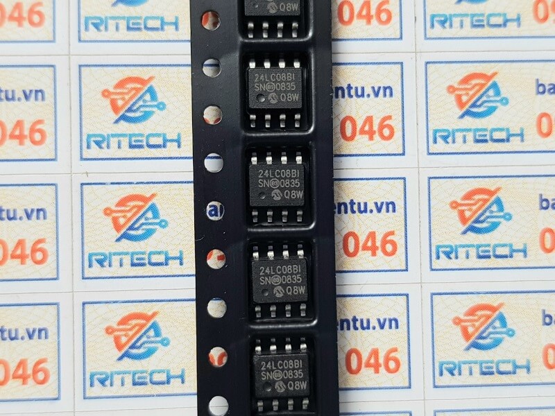 [Combo 5 chiếc] 24LC08BI Eeprom 8k SOP-8